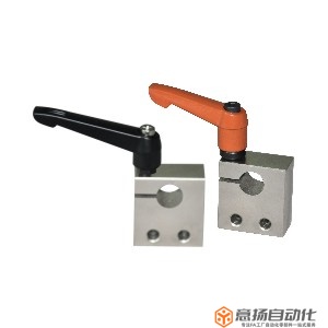 LKM02-30度梯形丝杠防转动固定件 双螺栓型 径向紧固型